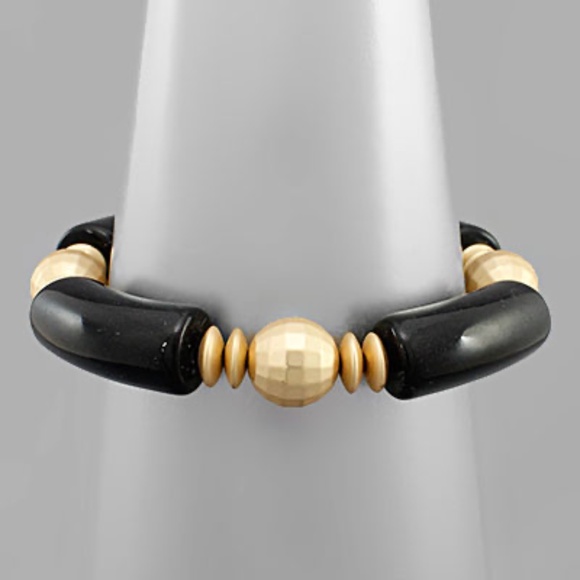 Resin & 4 Parts Discoball Bracelet - Picture 1 of 2